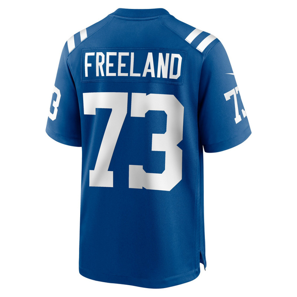 Men's Indianapolis Colts Blake Freeland Nike Royal Team Game Jersey