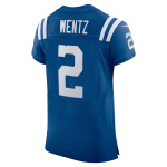 Men's Indianapolis Colts Carson Wentz Nike Royal Vapor Elite Player Jersey