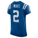 Men's Indianapolis Colts Carson Wentz Nike Royal Vapor Elite Player Jersey
