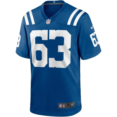 Men's Indianapolis Colts Danny Pinter Nike Royal Game Jersey 01