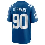  Indianapolis Colts Grover Stewart Nike Royal Game Jersey