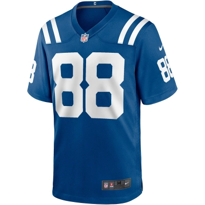 Men's Indianapolis Colts John Mackey Nike Royal Game Retired Player Jersey 01