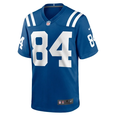 Men's Indianapolis Colts Johnny Lumpkin Nike Royal Team Game Jersey 01