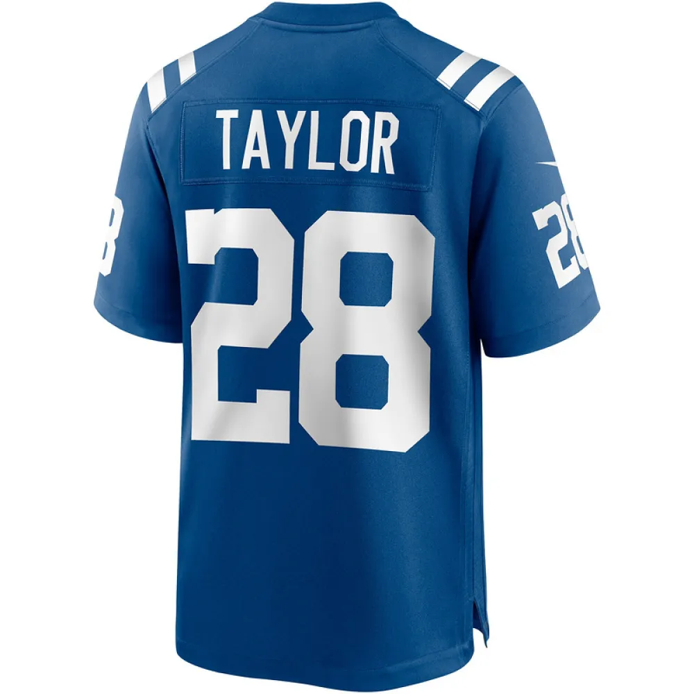Men's Indianapolis Colts Jonathan Taylor Nike Royal Player Game Jersey