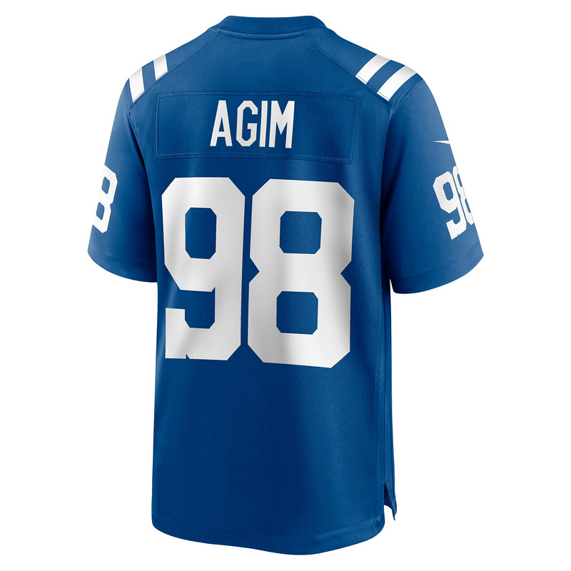 Men's Indianapolis Colts McTelvin Agim Nike Royal Team Game Jersey
