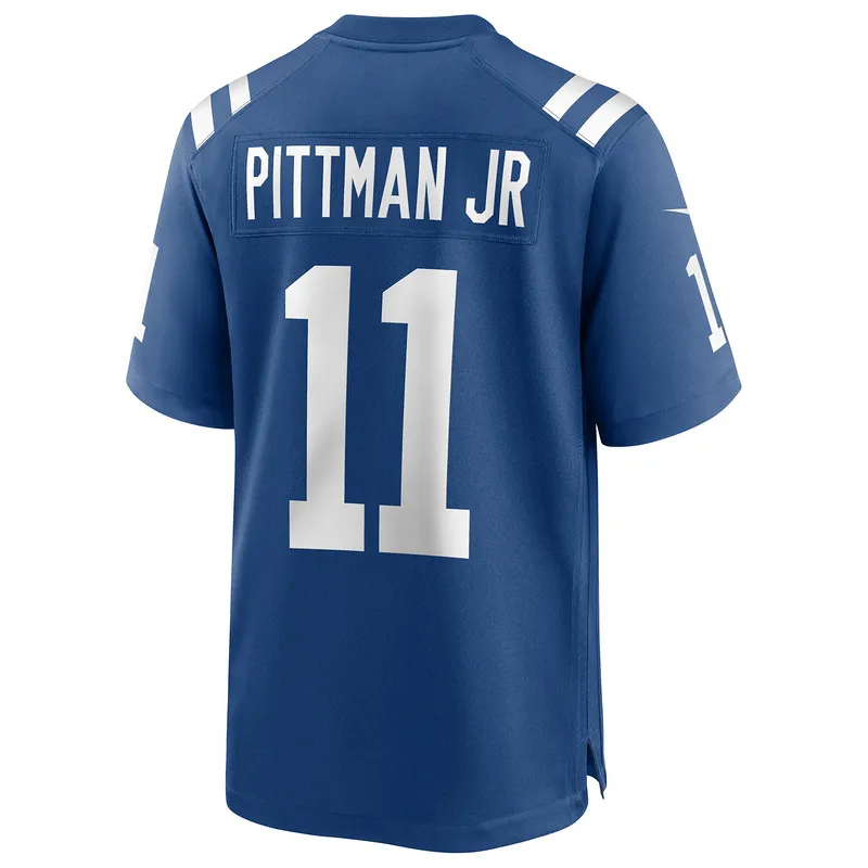 Men's Indianapolis Colts Michael Pittman Jr. Nike Royal Player Game Jersey