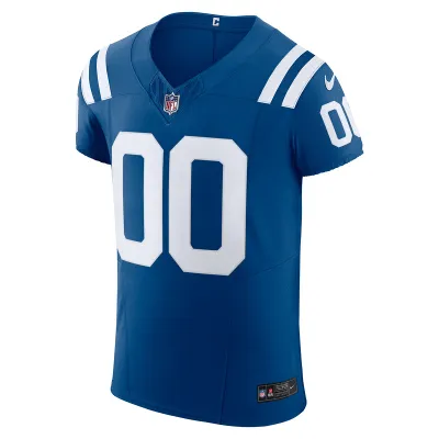 Men's Indianapolis Colts Nike Royal Vapor F.U.S.E. Elite Custom Jersey 01
