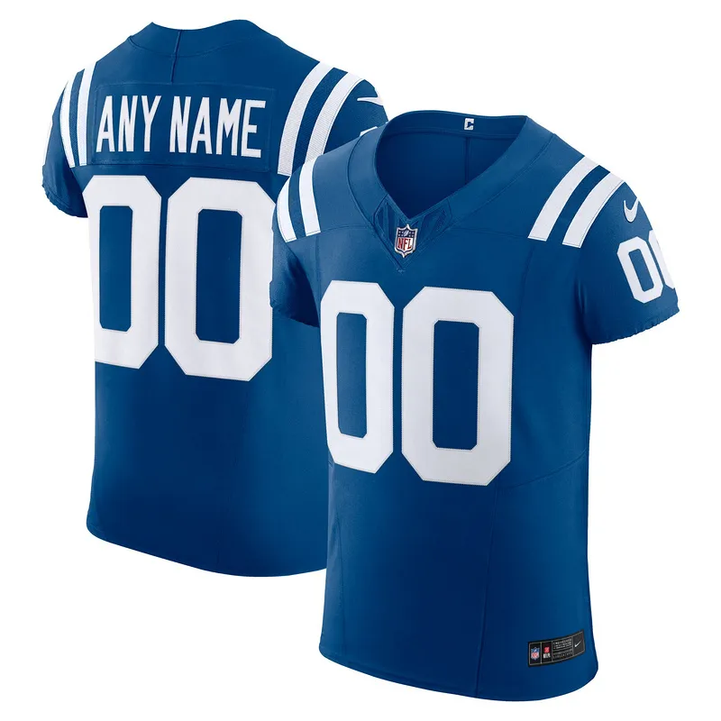 Men's Indianapolis Colts Nike Royal Vapor F.U.S.E. Elite Custom Jersey