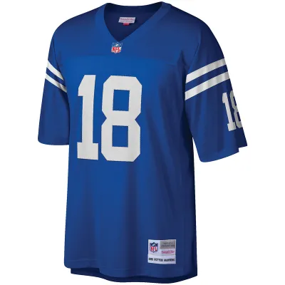 Men's Peyton Manning Mitchell & Ness Royal Big & Tall 1998 Retired Player Replica Jersey 01