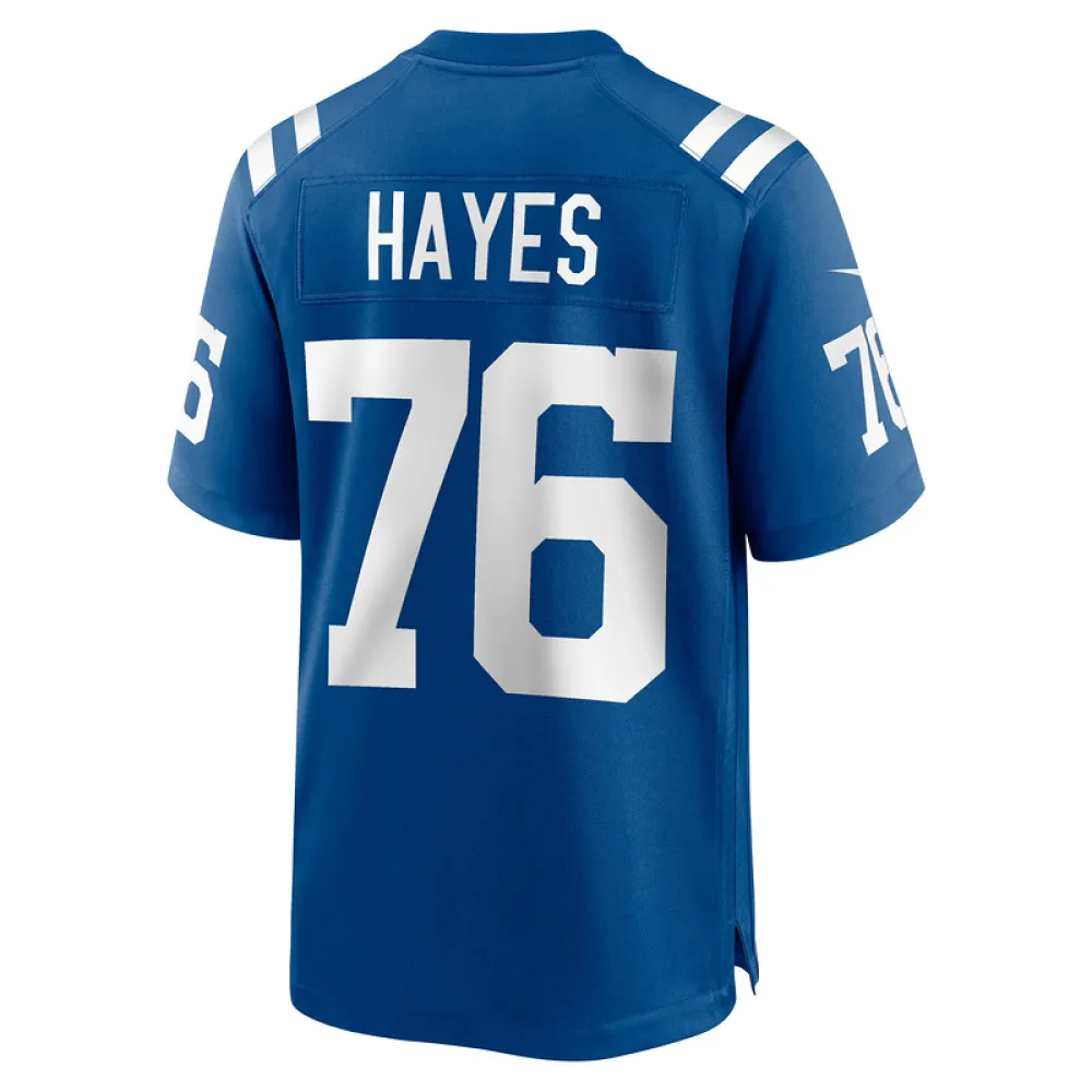Men's Indianapolis Colts Ryan Hayes Nike Royal Team Game Jersey