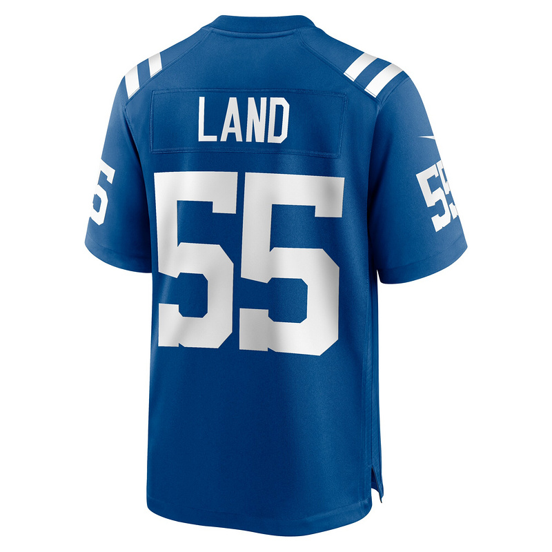 Men's Indianapolis Colts Isaiah Land Nike Royal Team Game Jersey
