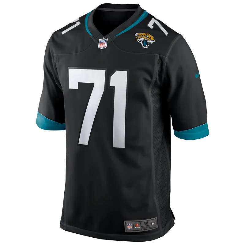 Men's Jacksonville Jaguars Tony Boselli Nike Black Game Retired Player Jersey