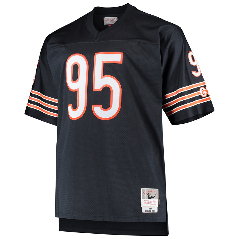 Chicago Bears Richard Dent Mitchell & Ness Navy Big & Tall 1985 Retired Player Replica Jersey