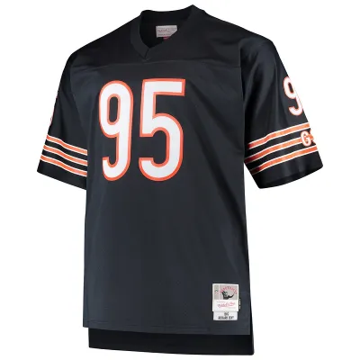 Chicago Bears Richard Dent Mitchell & Ness Navy Big & Tall 1985 Retired Player Replica Jersey 01