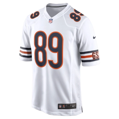 Men's Chicago Bears Mike Ditka Nike White Retired Player Game Jersey 01