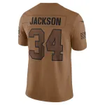 Men's Bo Jackson Nike Brown 2023 Salute To Service Retired Player Limited Jersey
