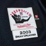 Chicago Bears 2003 Brian Urlacher Mitchell &Ness Navy Authentic Throwback Retired Player Jersey
