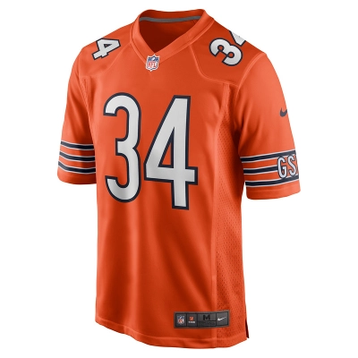 Men's Chicago Bears Walter Payton Nike Orange Retired Player Jersey 01