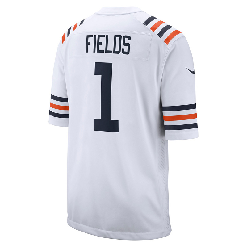 Justin Fields Nike White 2021NFL Draft First Round Pick Alternate Classic Game Jersey
