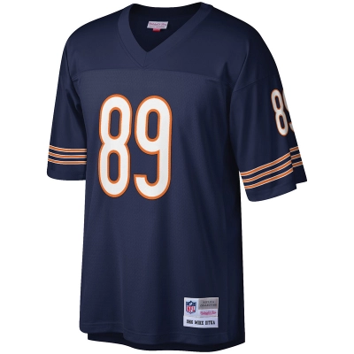 Men's Chicago Bears Mike Ditka Mitchell & Ness Navy Retired Player Legacy Replica Jersey 01