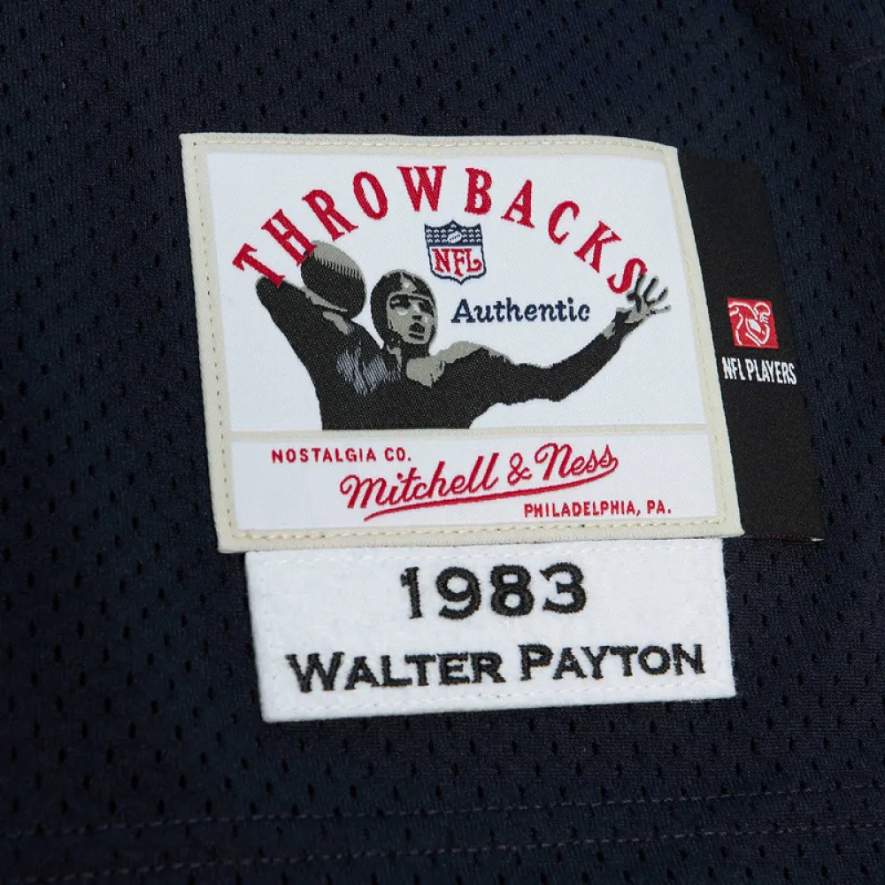 Chicago Bears 1983 Walter Payton Mitchell & Ness Navy Authentic Throwback Retired Player Jersey