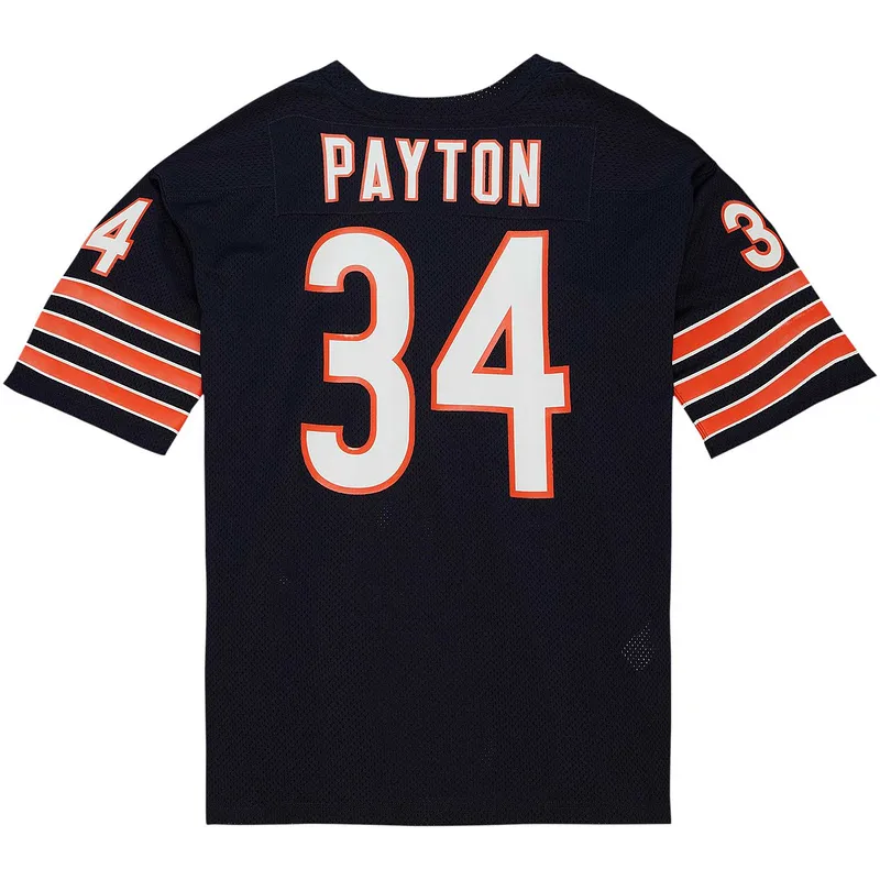 Chicago Bears 1983 Walter Payton Mitchell & Ness Navy Authentic Throwback Retired Player Jersey