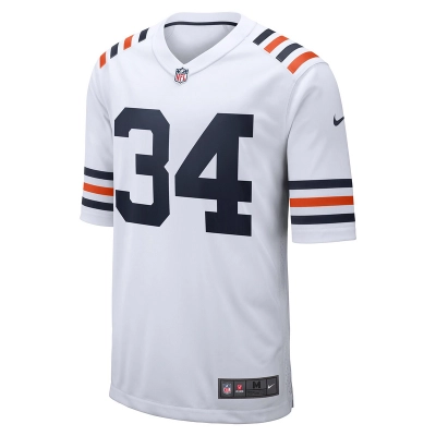Men's Chicago Bears Walter Payton Nike White Retired Player Game Jersey 01