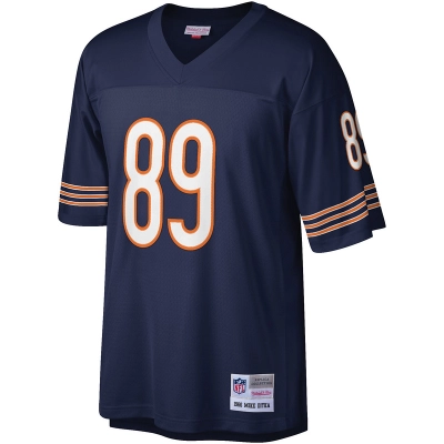 Men's Chicago Bears Mike Ditka Mitchell & Ness Navy Legacy Replica Jersey 01