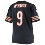 Chicago Bears Jim McMahon Mitchell & Ness Navy Big & Tall 1985 Retired Player Replica Jersey
