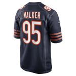 Men's Chicago Bears P.J. Walker Nike Navy Game Player Jersey