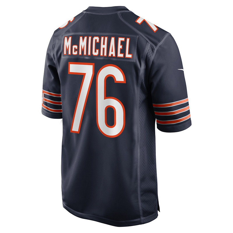 Men's Chicago Bears Steve McMichael Nike Navy Retired Player Game Jersey
