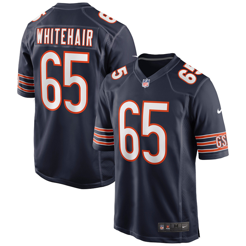 Men's Chicago Bears Cody Whitehair Nike Navy Game Jersey