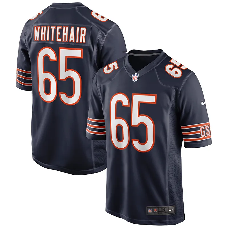 Men's Chicago Bears Cody Whitehair Nike Navy Game Jersey