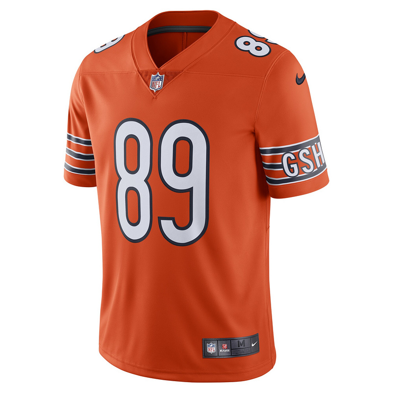 Chicago Bears Mike Ditka Nike Orange Alternate Vapor Untouchable Limited Retired Player Jersey