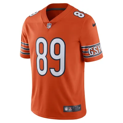 Chicago Bears Mike Ditka Nike Orange Alternate Vapor Untouchable Limited Retired Player Jersey 01