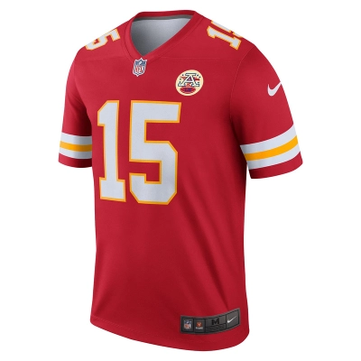 Men's Kansas City Chiefs Patrick Mahomes Nike Red Legend Jersey 01
