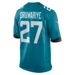Men's Jacksonville Jaguars Amani Oruwariye Nike Teal Game Jersey