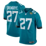 Men's Jacksonville Jaguars Amani Oruwariye Nike Teal Game Jersey