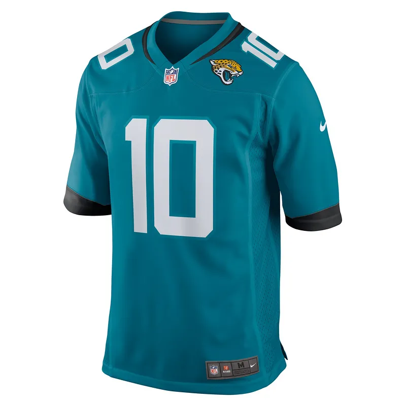 Men's Jacksonville Jaguars Brandon McManus Nike Teal Team Game Jersey