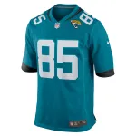 Men's Jacksonville Jaguars Brenton Strange Nike Teal Team Game Jersey