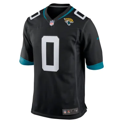 Men's Jacksonville Jaguars Calvin Ridley Nike Black Game Jersey 01