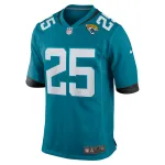 Men's Jacksonville Jaguars D'Ernest Johnson Nike Teal Team Game Jersey