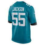 Men's Jacksonville Jaguars Dequan Jackson Nike Teal Game Jersey