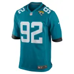 Men's Jacksonville Jaguars Esezi Otomewo Nike Teal Team Game Jersey