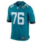 Men's Jacksonville Jaguars Ezra Cleveland Nike Teal Game Jersey