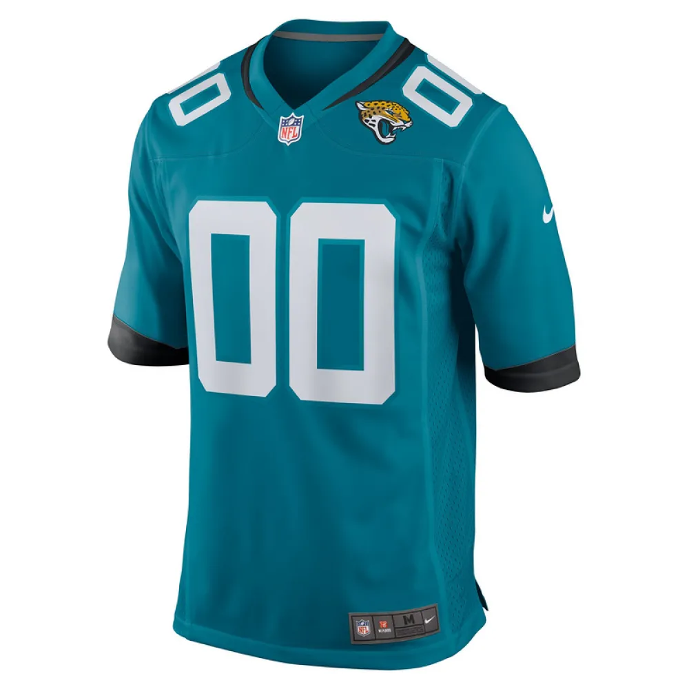 Men's Jacksonville Jaguars Gabe Davis Nike Teal Team Game Player Jersey