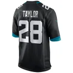 Men's Jacksonville Jaguars Fred Taylor Nike Black Game Retired Player Jersey