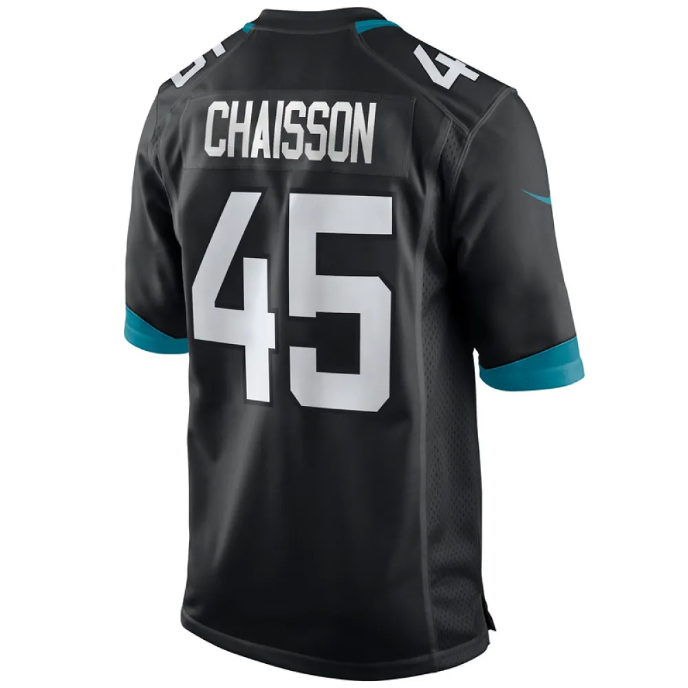 Men's Jacksonville Jaguars Keenan McCardell Nike Black Game Retired Player Jersey