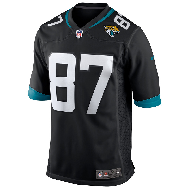 Men's Jacksonville Jaguars K'Lavon Chaisson Nike Black Game Jersey