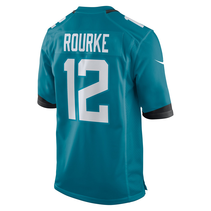 Men's Jacksonville Jaguars Nathan Rourke Nike Teal Team Game Jersey